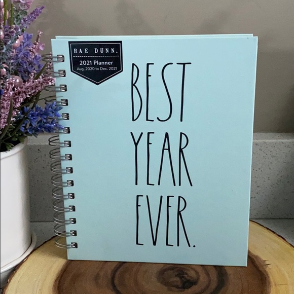 Rae Dunn Other - 🗓 RAE DUNN BEST YEAR EVER PLANNER MINT AGENDA